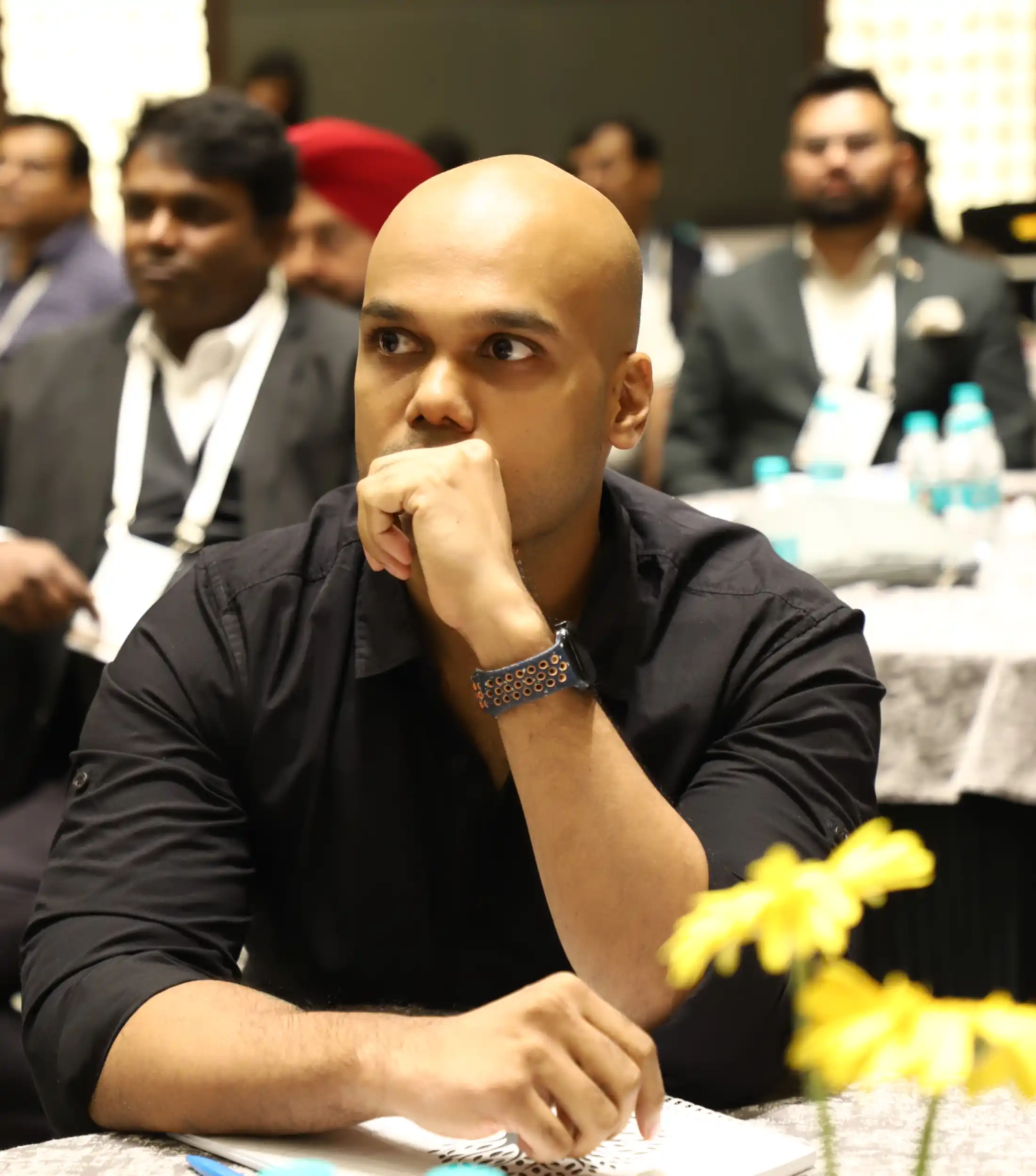Business owner reflecting during Day One